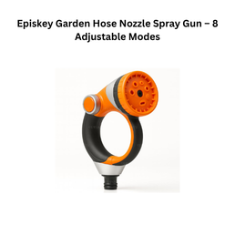 Episkey Garden Hose Nozzle Spray Gun – 8 Adjustable Modes