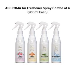 AIR-ROMA Air Freshener Spray Combo of 4 (200ml Each)