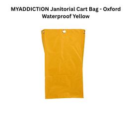 MYADDICTION Janitorial Cart Bag - Oxford Waterproof Yellow
