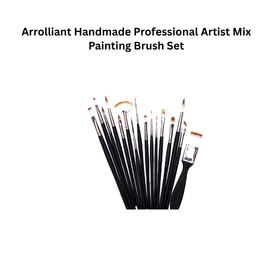 Arrolliant Handmade Professional Artist Mix Painting Brush Set