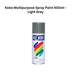 Kobe Multipurpose Spray Paint 400ml - Light Grey
