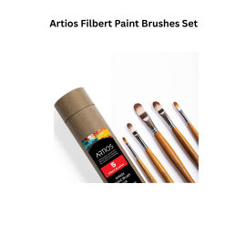 Artios Filbert Paint Brushes Set
