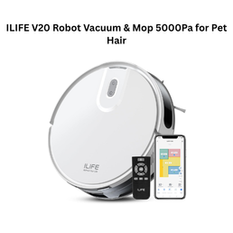 Ilife V20 Robot Vacuum & Mop 5000Pa for Pet Hair