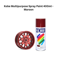 Kobe Multipurpose Spray Paint 400ml - Maroon