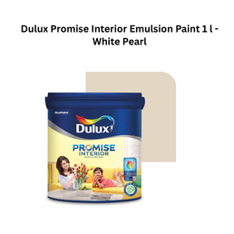 Dulux Promise Interior Emulsion Paint 1 l - White Pearl