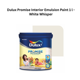 Dulux Promise Interior Emulsion Paint 1 l - White Whisper
