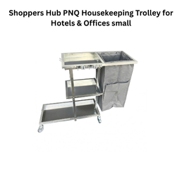 Shoppers Hub PNQ Housekeeping Trolley for Hotels & Offices Small