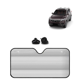 KINGSWAY® Car Window Foil Curtain Sticky Sun Shade Compatible with Mahindra Alturas