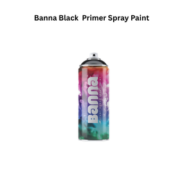 Banna Black Primer Spray Paint