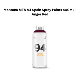 Montana MTN 94 Spain Spray Paints 400ML - Anger Red