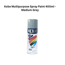 Kobe Multipurpose Spray Paint 400ml - Medium Grey