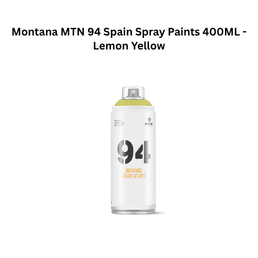 Montana MTN 94 Spain Spray Paints 400ML - Lemon Yellow