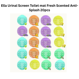 Ella Urinal Screen Toilet mat Fresh Scented Anti-Splash 20pcs