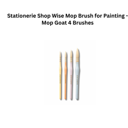 Mop Brush for Painting - Mop Goat 4 Brushes
