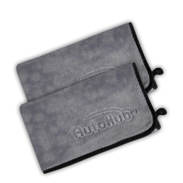 Auto Hub Heavy Microfiber Cloth for Car Cleaning and Washing, Double Sided, Extra Thick Plush Microfiber Towel Lint-Free