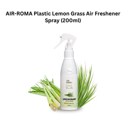 AIR-ROMA Plastic Lemon Grass Air Freshener Spray (200ml)