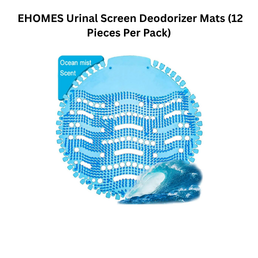 EHOMES Urinal Screen Deodorizer Mats (12 Pieces Per Pack)