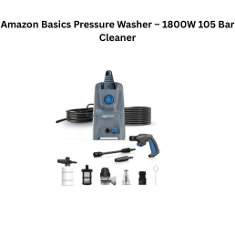 Amazon Basics Pressure Washer – 1800W 105 Bar Cleaner