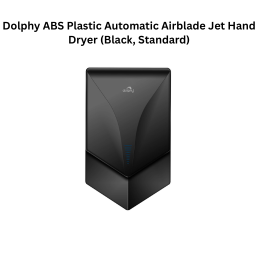 Dolphy ABS Plastic Automatic Airblade Jet Hand Dryer (Black, Standard)