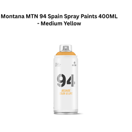 Montana MTN 94 Spain Spray Paints 400ML - Medium Yellow