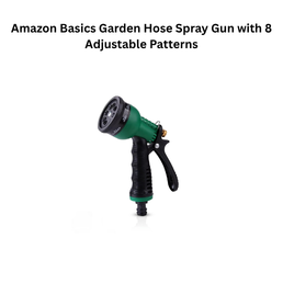 Amazon Basics Garden Hose Spray Gun with 8 Adjustable Patterns