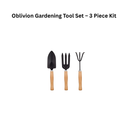 Oblivion Gardening Tool Set – 3 Piece Kit
