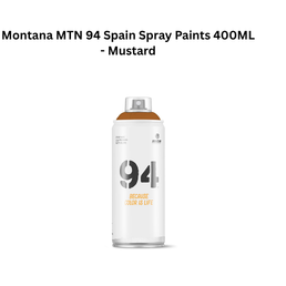 Montana MTN 94 Spain Spray Paints 400ML - Mustard