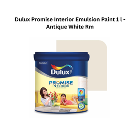 Dulux Promise Interior Emulsion Paint 1L - Antique White Rm