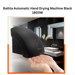 Bathla Automatic Hand Drying Machine Black 1800W