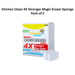 Kitchen Clean 4X Stronger Magic Eraser Sponge Pack of 2