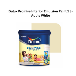 Dulux Promise Interior Emulsion Paint 1L - Apple White