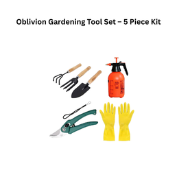 Oblivion Gardening Tool Set – 5 Piece Kit