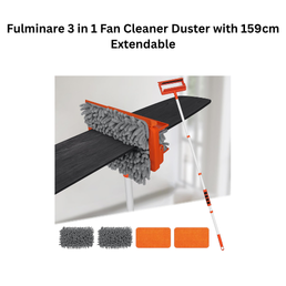 Fulminare 3 in 1 Fan Cleaner Duster with 159cm Extendable
