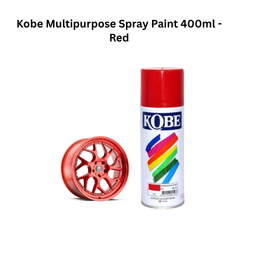 Kobe Multipurpose Spray Paint 400ml - Red