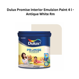 Dulux Promise Interior Emulsion Paint 4 l - Antique White Rm
