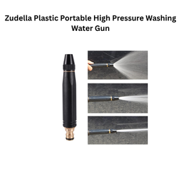 Zudella Plastic Portable High Pressure Washing Water Gun