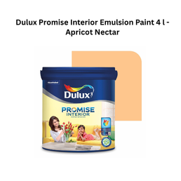 Dulux Promise Interior Emulsion Paint 4 l - Apricot Nectar