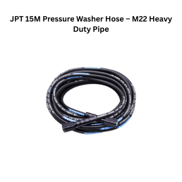 JPT 15M Pressure Washer Hose – M22 Heavy Duty Pipe