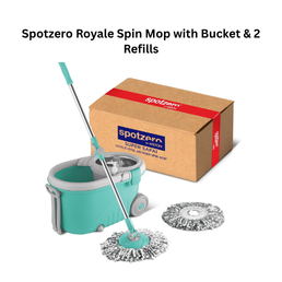 Spotzero Royale Spin Mop with Bucket & 2 Refills