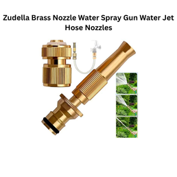 Zudella Brass Nozzle Water Spray Gun Water Jet Hose Nozzles