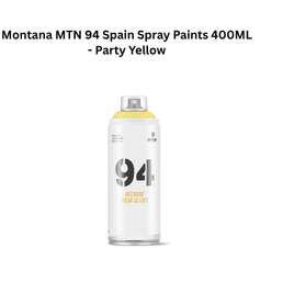 Montana MTN 94 Spain Spray Paints 400ML - Party Yellow