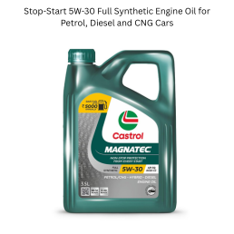 Castrol MAGNATEC 3416662 Stop-Start 5W-30 Full Synthetic Engine Oil for Petrol, Diesel and CNG Cars