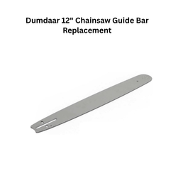 Dumdaar 12" Chainsaw Guide Bar Replacement
