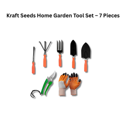 Kraft Seeds Home Garden Tool Set – 7 Pieces