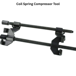 Keaa 15" 380MM Coil Spring Compressor Tool, Heavy Duty Auto Suspension Compression Remover Installer Tool Set of 2 Black