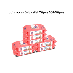 Johnson's Baby Wet Wipes 504 Wipes