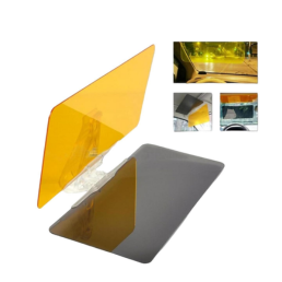 Car Sun Visor 2 in 1 for Day and Night Anti-Glare,Visor Sun, UV-Filtering Eye Protector for SUV, Visor Blocker, Night Vision Anti-Dazzle Windshield Driving Visor