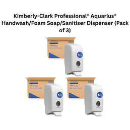 Kimberly-Clark Professional® Aquarius® Handwash/Foam Soap/Sanitiser Dispenser (Pack of 3)