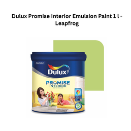 Dulux Promise Interior Emulsion Paint 1 l - Leapfrog