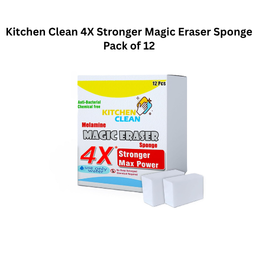 Kitchen Clean 4X Stronger Magic Eraser Sponge Pack of 12